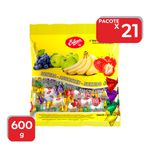 Bala Mastigável Erlan Sortida 600g - 21x600g