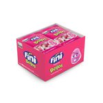 Bala Gelatina Fini Beijos Morango 15g - 12X15g