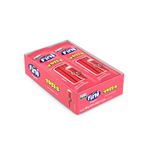 Bala Gelatina Fini Tubes Morango Liso 15g - 12X15g