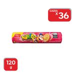 Biscoito Recheado Morango Nikito - 36x120g