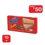Biscoito Wafer Chocolate Surf - 50x70g