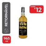 Aguardente Villa Velha Carvalho Retornável 965ml - 12x965ml.