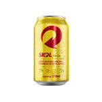 Cerveja Skol Pilsen Lata 350ml - 18x350ml.