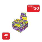 Chicle Buzzy Bol Uva Azedinho Riclan - 1x40 Un.