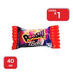 Chicle Poosh 7 Belo Framboesa Arcor - 1x40 Un.