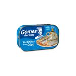 Sardinha Gomes da Costa com Óleo 125g - 1x50Un