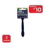Aparelho de Barbear Prestobarba Gillette 3 Champions - 1x10 Un.