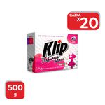 Lava Roupas Em Pó Klip Perfume Intenso 500g - 1x20Un