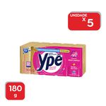 Sabão Glicerina Neutro Ypê Barra 180g - 1x5Un