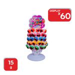 Pirulito Dip Loko Torre Lollipop Monster 15g - 60x15g