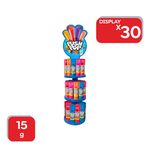 Pirulito Push Pop Torre Duo 15g - 30x15g