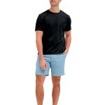 Bermuda Linho Premiun Masculina Azul Bebe