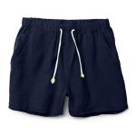 Bermuda Linho Premiun Masculina Azul Marinho