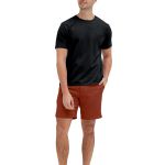 Bermuda Linho Premiun Masculina Laranja