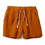 Bermuda Linho Premiun Masculina Terracota