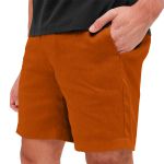 Bermuda Linho Premiun Masculina Terracota