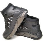 Bota De Couro Thunder Preta C.a 48.011
