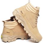 Bota De Couro Work Areia C.a 48.011