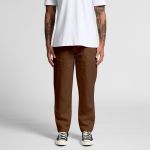 Calça De Linho Masculina Marrom