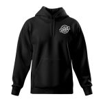 Blusa De Moletom Canguru e Capuz Preto Personalizado