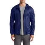 Jaqueta Corta Vento Impermeável Masculina Azul Marinho