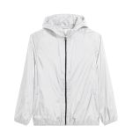 Jaqueta Corta Vento Impermeável Masculina Branco