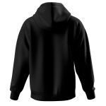 Blusa De Moletom Canguru e Capuz Preto