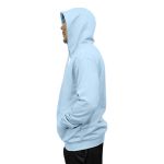 Blusa De Moletom Canguru e Capuz Azul Bebe