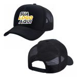 Boné Preto Telinha Personalizado Snapback