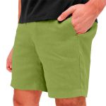Bermuda Linho Premiun Masculina Verde Abacate