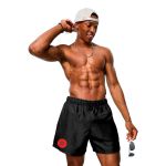 Short Tactel Com Elastano Masculino Preto Personalizado