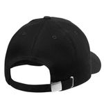 Boné Preto Personalizado Aba Curva 6 Painéis