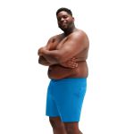 Short Tactel Liso Masculino Plus Size Azul Bebe