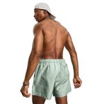 Short Tactel Liso Elastano Masculino Cinza