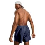 Short Tactel Liso Elastano Masculino Azul Marinho