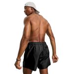 Short Tactel Liso Elastano Masculino Preto