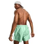 Short Tactel Liso Elastano Masculino Verde Agua