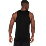 Camiseta Regata De Algodão Masculina Preta