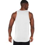 Camiseta Regata De Algodão Masculina Branca