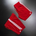 BERMUDA ELASTANO - VERMELHO