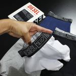 SuperLuxo 12 Cuecas em 3 Cores + 4 Caixas Grátis | M, G, GG 