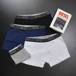 SuperLuxo 12 Cuecas em 3 Cores + 4 Caixas Grátis | M, G, GG 