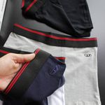 SuperLuxo 12 Cuecas em 3 Cores + 4 Caixas Grátis | M, G, GG 