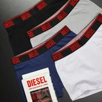 SuperLuxo 12 Cuecas em 3 Cores + 4 Caixas Grátis | M, G, GG 