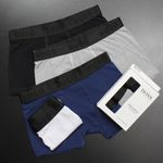 SuperLuxo 12 Cuecas em 3 Cores + 4 Caixas Grátis | M, G, GG 