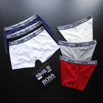 SuperLuxo 12 Cuecas em 3 Cores + 4 Caixas Grátis | M, G, GG 