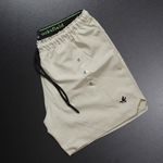 SHORT PREMIUM COM FORRO INTERNO - Bege