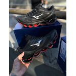 Tênis Mizuno Wave Prophecy 13-S Preto/Prata