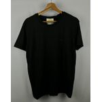 Camisa Peruana Gucci Preta Escrita No Peito pequena