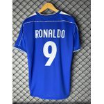 Camisa Retrô Brasil Home 1998 Ronaldinho Gaúcho N°9 (NACIONAL PREMIUM) 